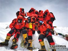 珠穆朗玛峰最新高程为8848.86米