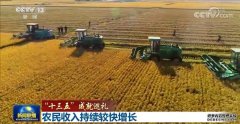 【“十三五”成就巡礼】农民收入持续较快增长