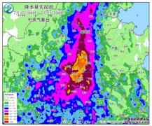 河南大暴雨来袭：新一轮强降雨落区或与7月罕见强降雨高度重叠